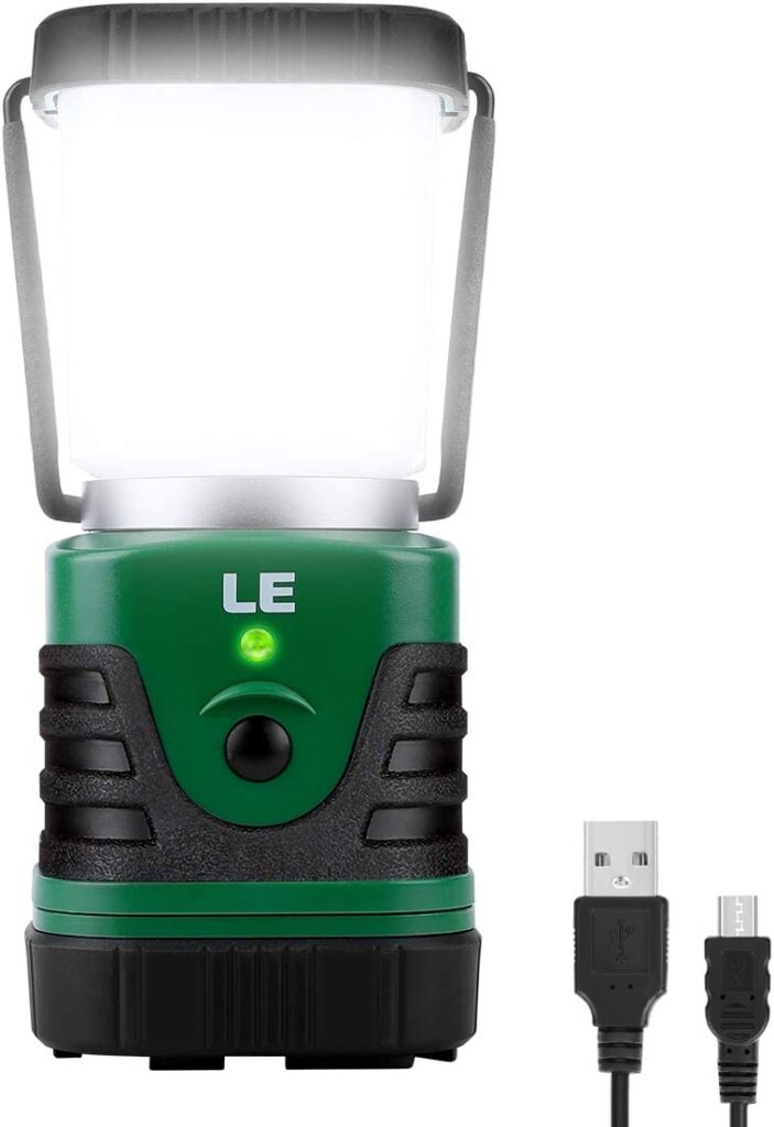 Linterna LED de campamento Recargable