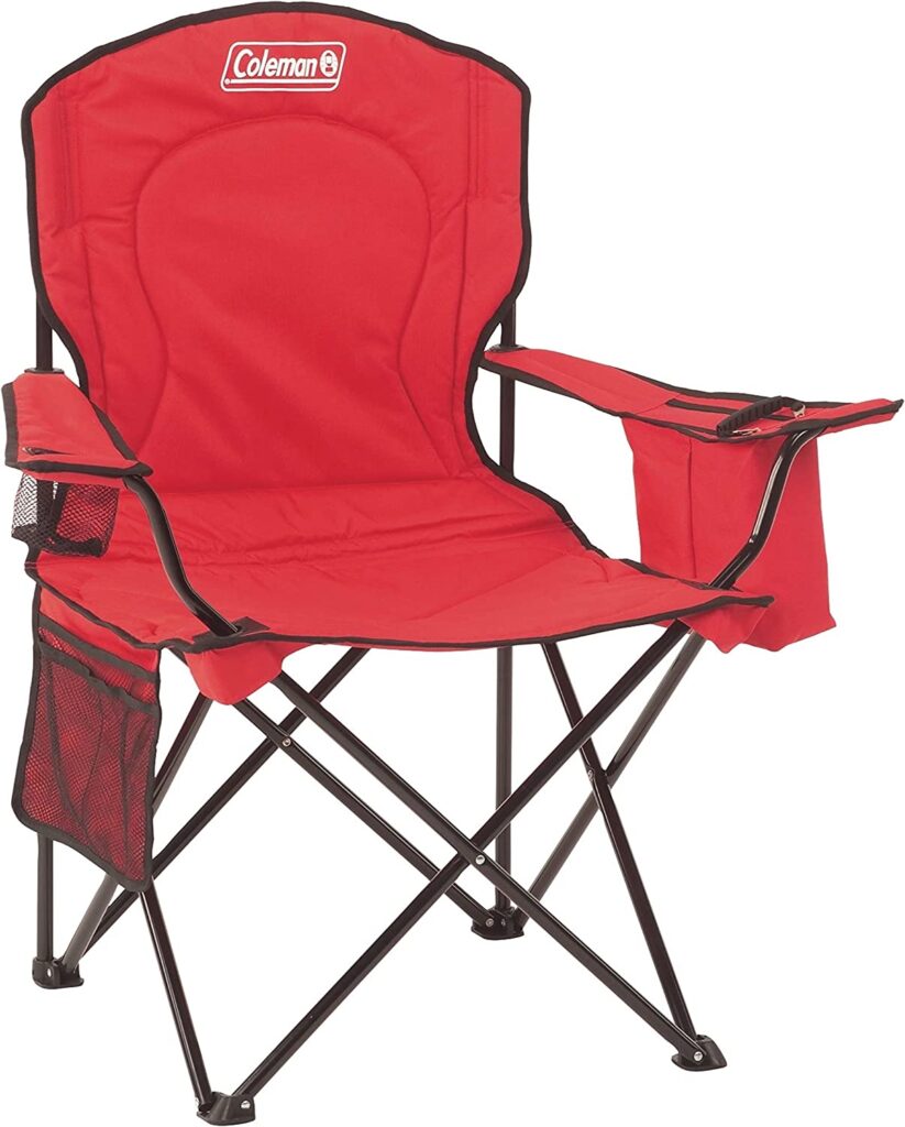 Silla de acampar con hielera Coleman